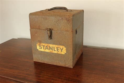 stanley metal box vintage|Stanley Metal Box .